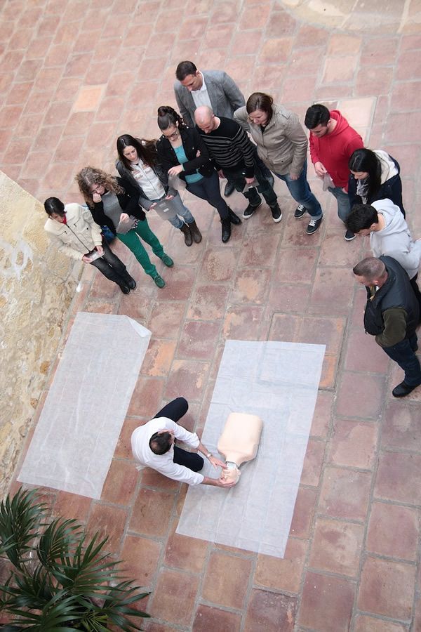 castillo del marques, escuela de hosteleria, turismo velez malaga, taller primeros auxilios